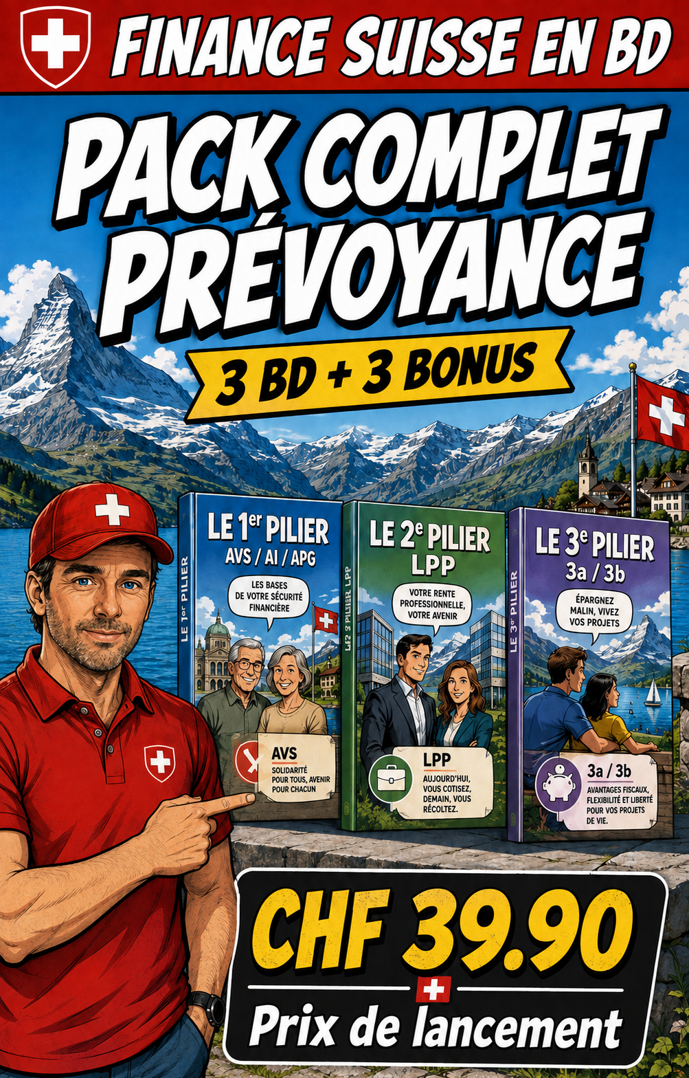 Pack Bases Prévoyance — AVS + LPP + 3e pilier