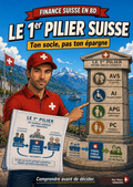 Couverture de la BD Le 1er pilier suisse par Marc Valentin